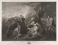 KG 08087
          <br/>
          De dood van generaal Wolfe
          <br/>
          <em>Woollet, William (1735-1785)</em>